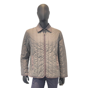 Men's Corduroy Stand Collar Zipper Cotton Coat Jacket