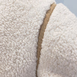 Women's Motorcycle Style Patchwork Fleece Double-Faced Wool Coat