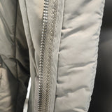 Men's Corduroy Stand Collar Zipper Cotton Coat Jacket