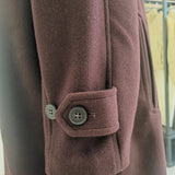 Women's Winter Double Breasted  Long Sleeve Notch Lapel Long Length Overcoat